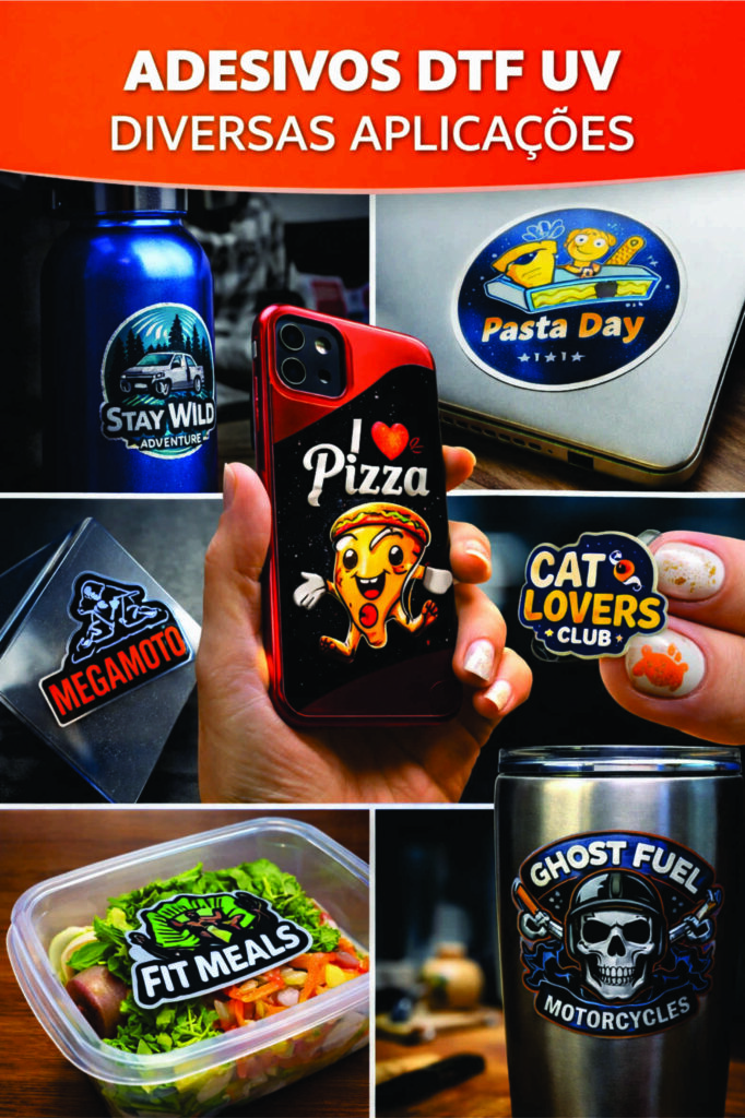Adesivo DTF UV